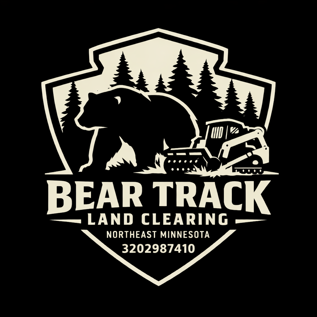 Bear Track Land Clearing logo