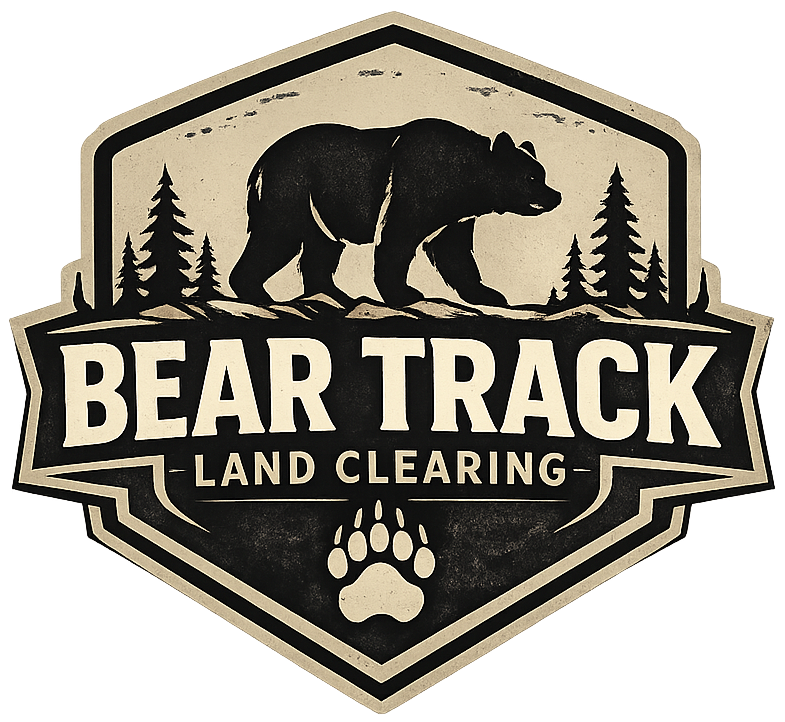 Bear Track Land Clearing logo